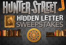 Hunter Street Hidden Letter Hunt Sweepstakes