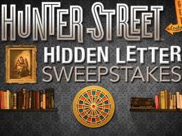 Hunter Street Hidden Letter Hunt Sweepstakes