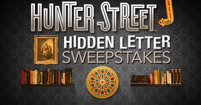 Hunter Street Hidden Letter Hunt Sweepstakes Hunter Street Hidden Letter Hunt Sweepstakes