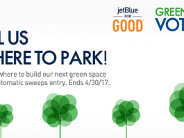 JetBlue One Thing That's Green Sweepstakes
