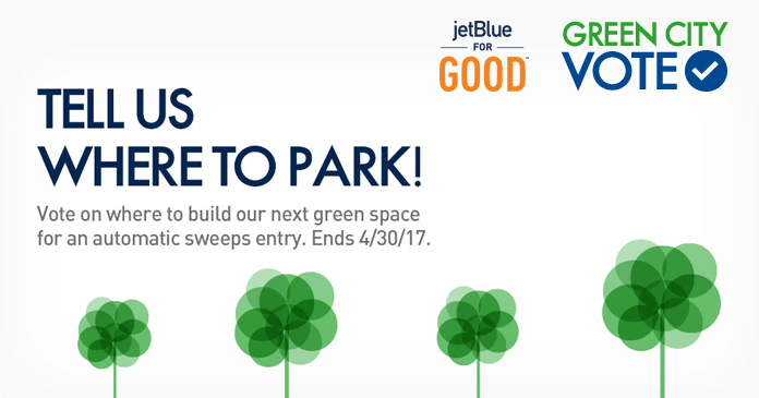 JetBlue One Thing That's Green Sweepstakes