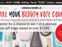 Shape Vote For Beauty Sweepstakes