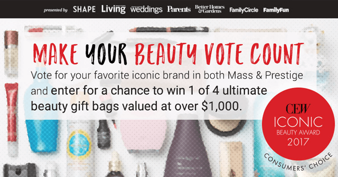 Shape Vote For Beauty Sweepstakes