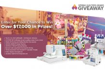 American Quilter Grand Giveaway 2018