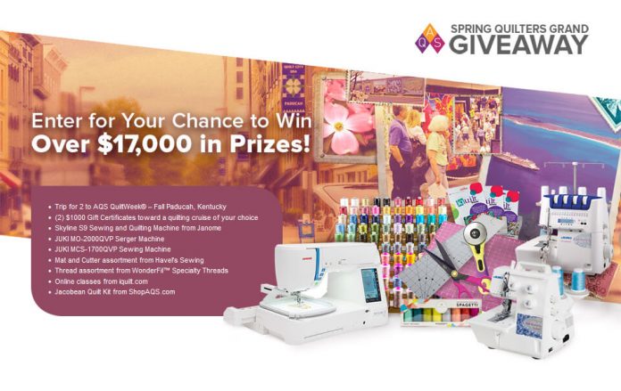American Quilter Grand Giveaway 2018