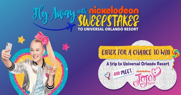 Fly Away With Nick Sweepstakes Fly Away With Nick Sweepstakes