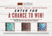 HGTV Bringing Home Texas Sweepstakes