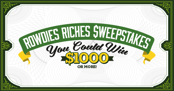 Rowdies Riches Sweepstakes 2017