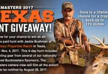 Buckmasters Texas Hunt Giveaway 2017