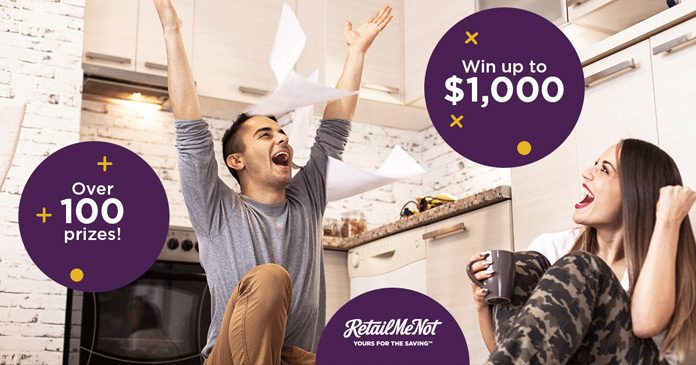 RetailMeNot Always On Sweepstakes RetailMeNot Always On Sweepstakes