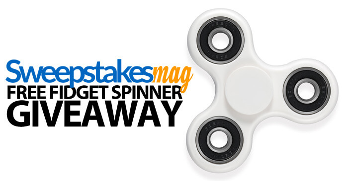 SweepstakesMag Free Fidget Spinner Giveaway