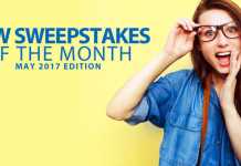 New Sweepstakes May 2017