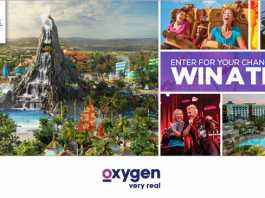 Oxygen Universal Orlando Volcano Bay Sweepstakes (Oxygen.com/VolcanoBay)