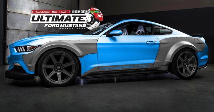 Power Stop and Vaughn Gittin Jr. Ultimate Ford Mustang Sweepstakes