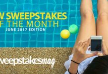 New Online Sweepstakes To Enter And Win In June 2017