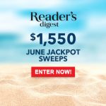 Reader’s Digest June 2017 Jackpot Sweepstakes