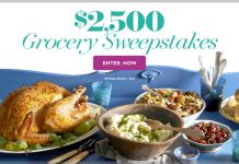 BHG $2,500 Grocery Sweepstakes