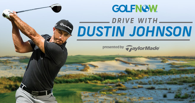 GolfNow Drive With Dustin Dustin Johnson Sweepstakes