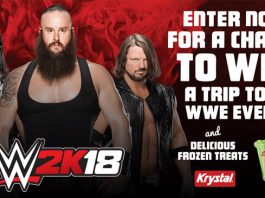 Krystal and WWE Text to Win Sweepstakes