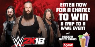 Krystal and WWE Text to Win Sweepstakes