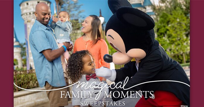 Huggies Magical Family Moments Sweepstakes