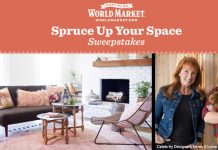 World Market Spruce Up Your Space Sweepstakes