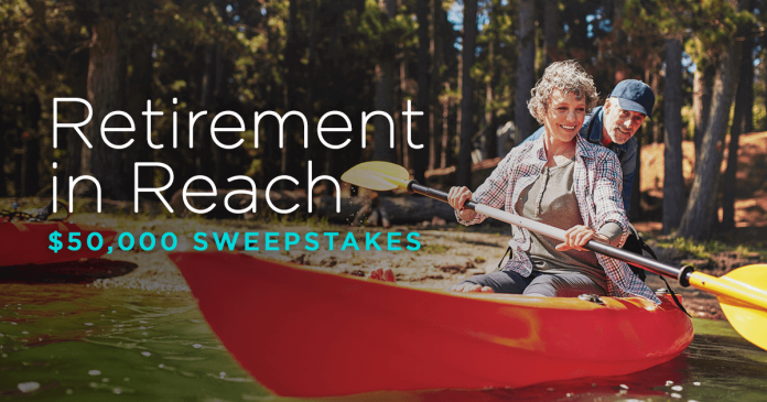 AARP Retirement in Reach $50,000 Sweepstakes