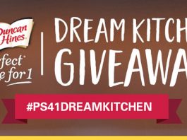 Duncan Hines Perfect Size for One Dream Kitchen Giveaway