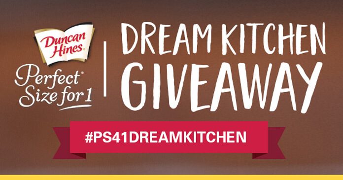 Duncan Hines Perfect Size for One Dream Kitchen Giveaway