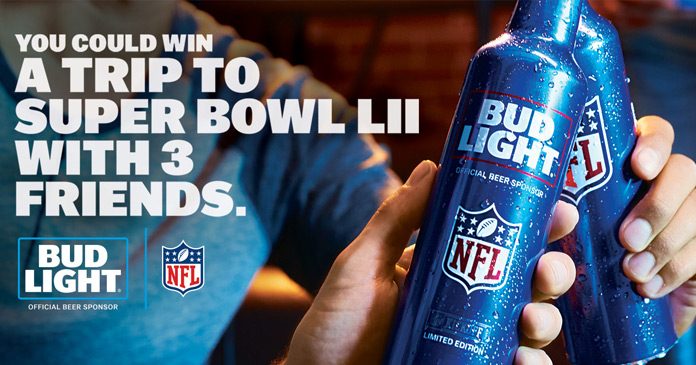 Bud Light NFL 2017 Friendship Sweepstakes