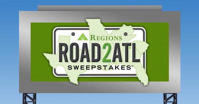 Regions Bank Road2ATL Sweepstakes 2017 Regions Bank Road2ATL Sweepstakes 2017