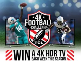TCL 4K Football Challenge 2017 Sweepstakes