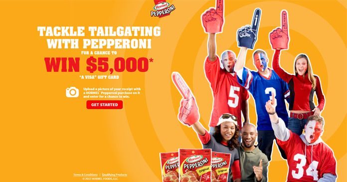HORMEL Pepperoni Tailgating Sweepstakes