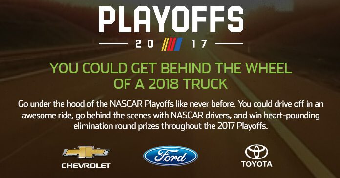 2017 Monster Energy NASCAR Cup Playoffs Promotion