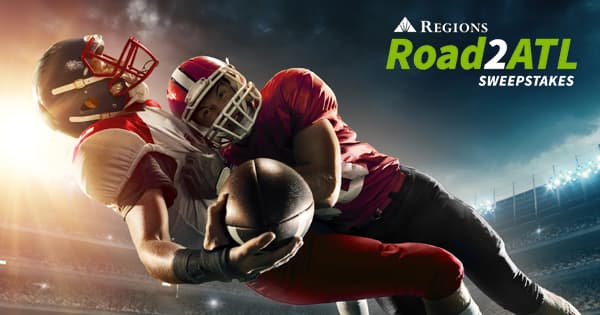 Regions Bank Road2ATL Sweepstakes 2019