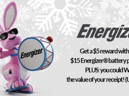Energizer Holiday Sweepstakes 2017