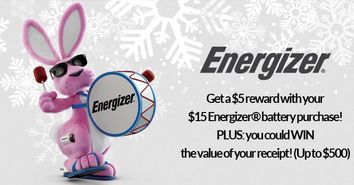 Energizer Holiday Sweepstakes 2017