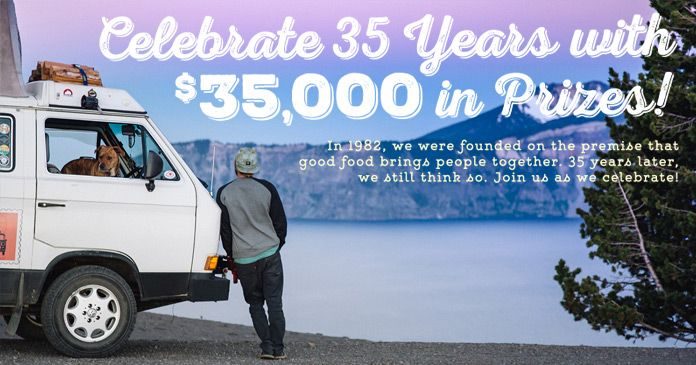 Kettle Brand 35th Birthday Sweepstakes