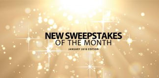 New Online Sweepstakes (January 2018)