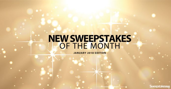 New Online Sweepstakes (January 2018)