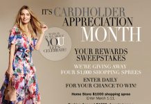 2018 Herberger's Your Rewards Sweepstakes