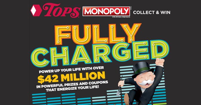 Tops Monopoly 2018 Rare Pieces