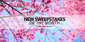 New Online Sweepstakes (April 2018)