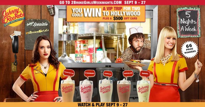 2 Broke Girls Sweet Shakes Sweepstakes 2 Broke Girls Sweet Shakes Sweepstakes