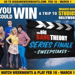 Big Bang Theory Series Finale Sweepstakes