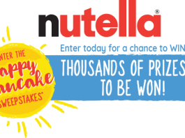 NUTELLA Happy Pancake Sweepstakes (HappyPancakeSweepstakes.com)