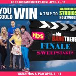 Big Bang Theory Series Finale Sweepstakes