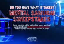 Mental Samurai Sweepstakes