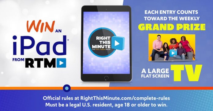 RightThisMinute iPad Giveaway RightThisMinute iPad Giveaway