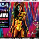 Big Bang Theory Wonder Woman Sweepstakes 2020